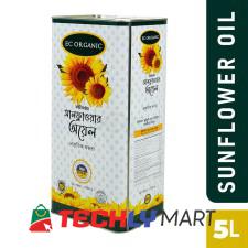 EC Organic Sunflower Oil 5 Liter Tin