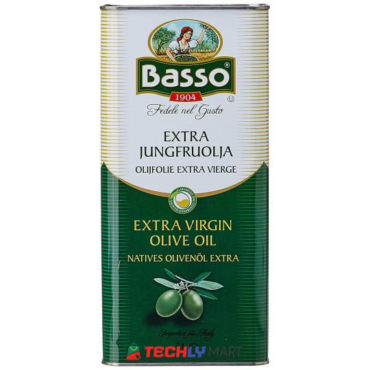 Basso Extra Virgin Olive Oil 5 Liter