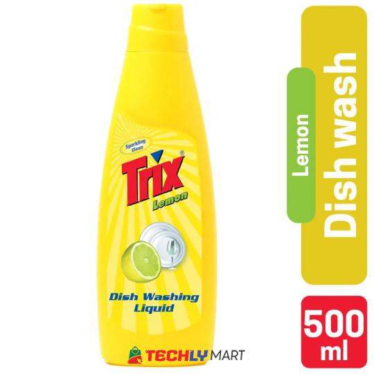 Trix Dishwashing Liquid Lemon Bottle 500 ml