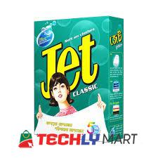 Jet Classic Detergent Powder Paper Pack 1 kg