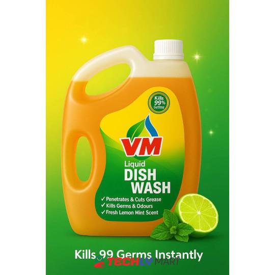 VM Dish Wash Liquid 5 Liter