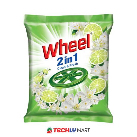 Wheel Washing Powder 2 in 1 Clean & Fresh 1 Kg