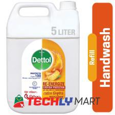 Dettol Handwash Re-Energize Liquid 5 Liter